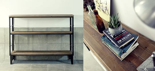 ライフレーベル(LIFELABEL)オリジナル家具 IRONシェルフMid