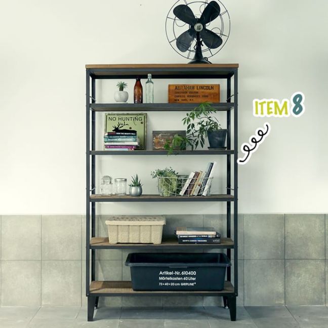 ライフレーベル(LIFELABEL)オリジナル家具 IRONシェルフHi