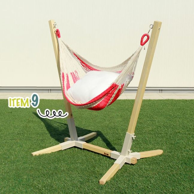 ライフレーベル(LIFELABEL)オリジナル家具 ハンモックミニスタンドタイプ