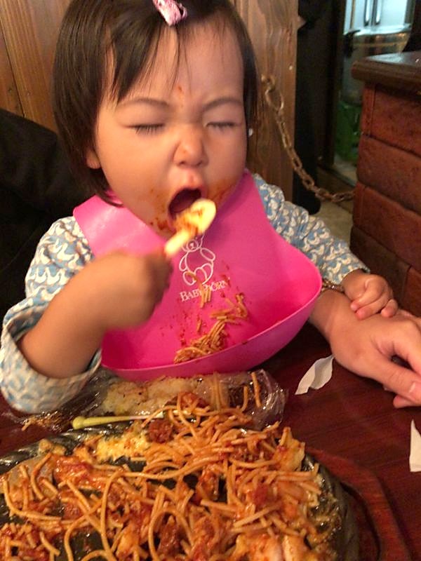 子供も夢中のスパピザ